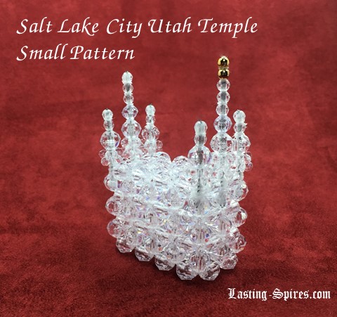 Salt Lake City Utah Temple-Small with ID